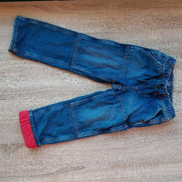 Gap euc fleece-lined jeans 5t - Picture 2 of 16